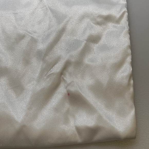 Authentic Roger Vivier Paris White Satin Dust Storage Gift Drawstring Bag Luxury - Picture 5 of 5